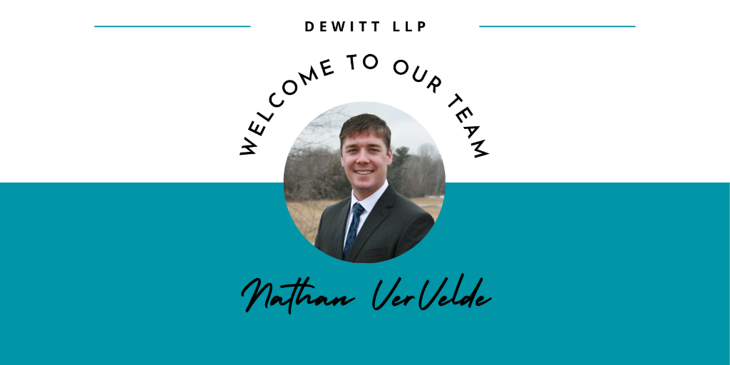 DeWitt LLP Welcomes Associate Attorney Nathan Vervelde 
to its Green Bay Office Featured Image