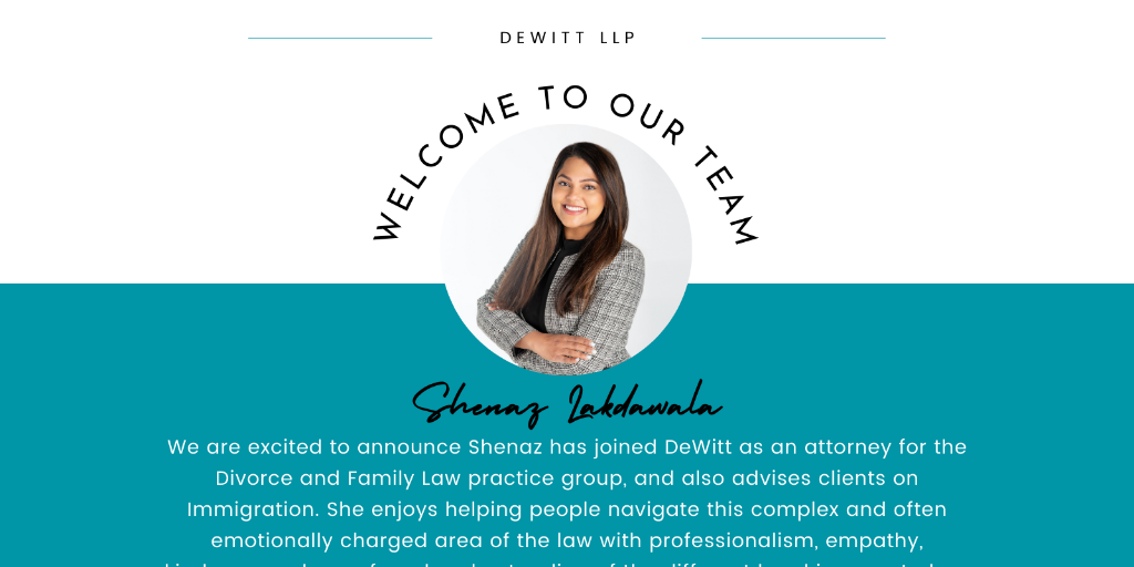 Featured Image for Attorney Shenaz Lakdawala Joins DeWitt